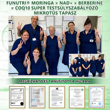 Magyar szakértők által ajánlott 💖Funutri® 10 az 1-ben anyagcsere-támogató karcsúsító nano mikro-tűs tapasz