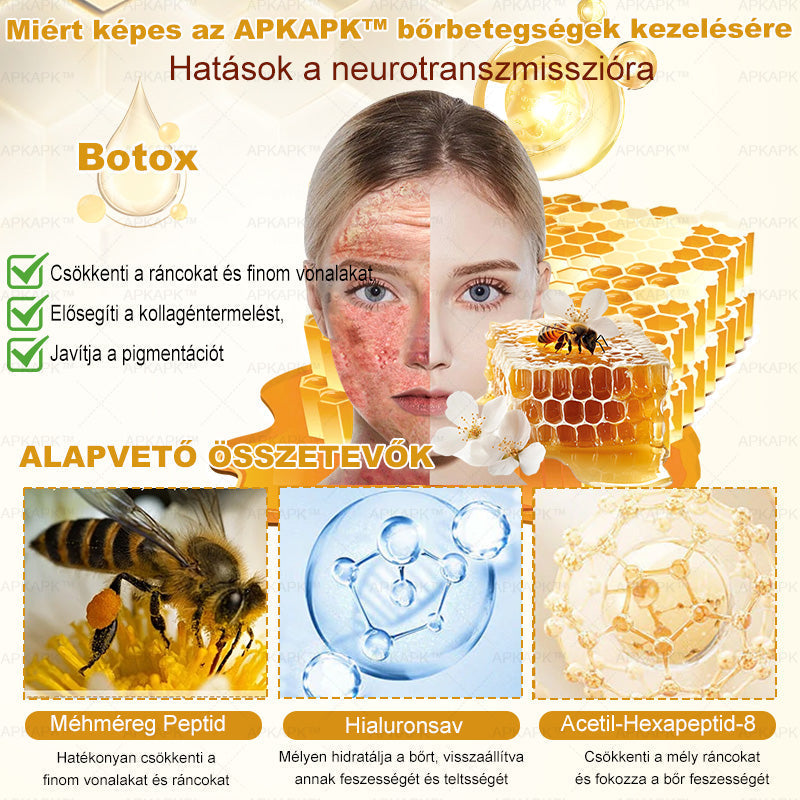 ✨✨ 𝐀𝐏𝐊𝐀𝐏𝐊® Természetes Méhméreges Arckrém – gondosan összeállított formula a bőr táplálására, hidratálására és regeneráló ápolására ✨